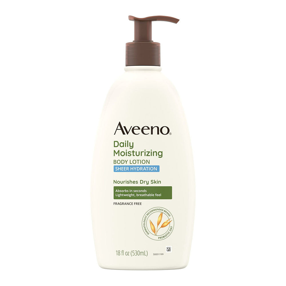 Aveeno Sheer Hydration Daily Moisturizing Lotion, 18 Oz